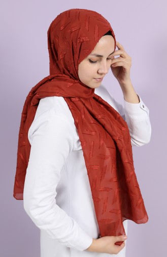 Brick Red Shawl 10002-03