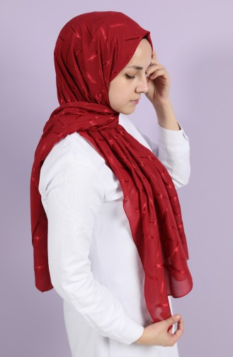 Claret Red Shawl 10002-08