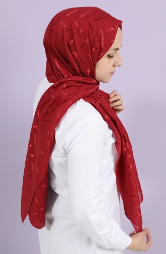 Claret red Sjaal 10002-08