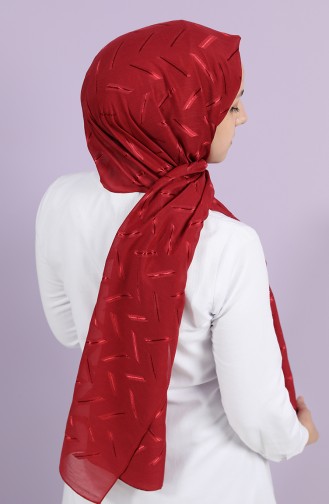 Claret Red Shawl 10002-08