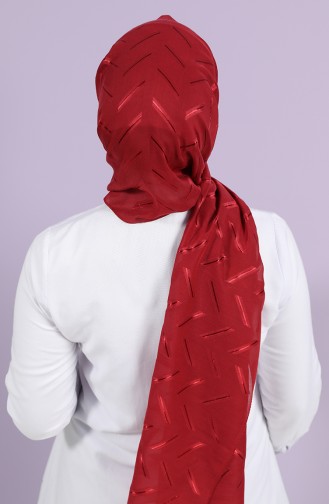 Claret Red Shawl 10002-08