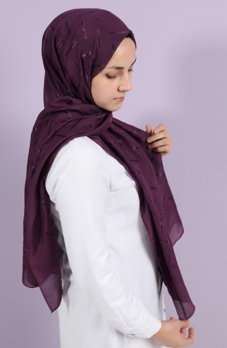 Purple Sjaal 10002-09