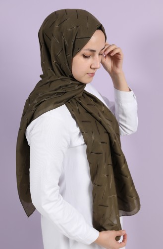 Khaki Schal 10002-10