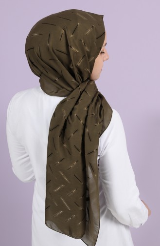 Khaki Shawl 10002-10