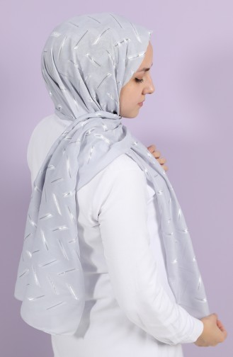 Silver Gray Sjaal 10002-14