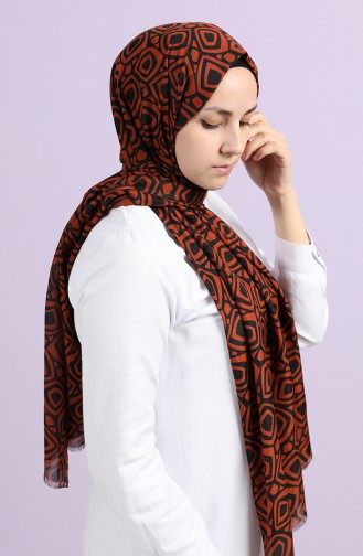 Brick Red Shawl 5670-04