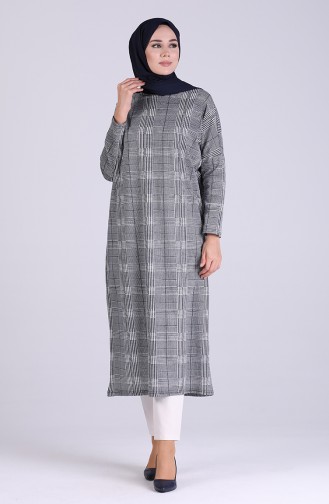 Navy Blue Tuniek 8103-04