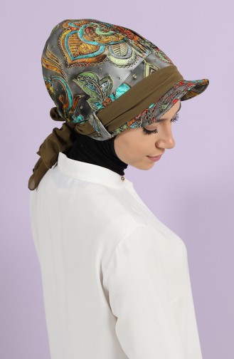 Bonnet Khaki Foncé 0038-D-1-17