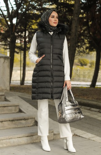 Gilet Sans Manches Noir 8002-01