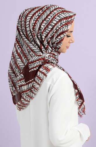 Echarpe Couleur brique 90668-08