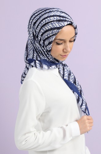 Light Navy Blue Hoofddoek 90668-10