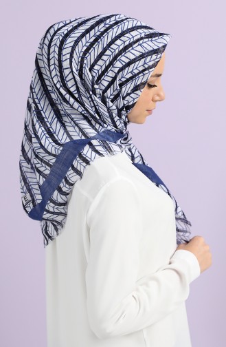 Light Navy Blue Hoofddoek 90668-10