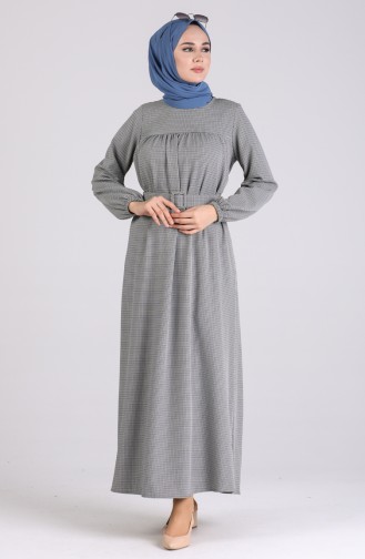 Robe Hijab Bleu Marine 8106-01