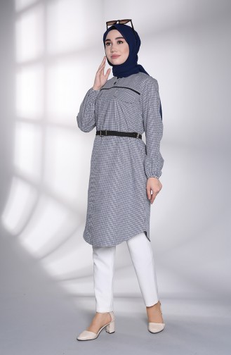 Navy Blue Tuniek 1107-01