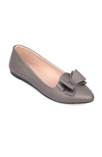 Ballerine Pour Femme Platine 6622-2