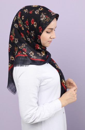 Navy Blue Scarf 2653-06
