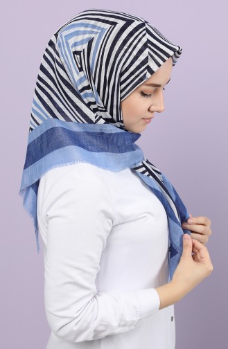 Blue Scarf 90667-08