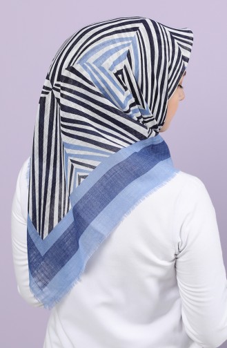 Blue Scarf 90667-08