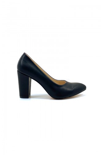 Black High-Heel Shoes 9108-01