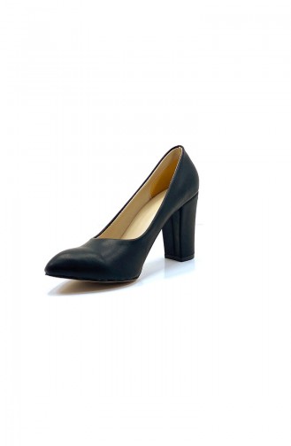 Black High-Heel Shoes 9108-01