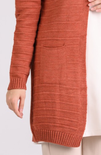 Gilets Couleur brique 5021-02