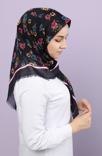 Navy Blue Hoofddoek 2653-02