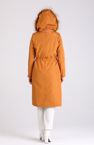 Manteau Moutarde 4055-02