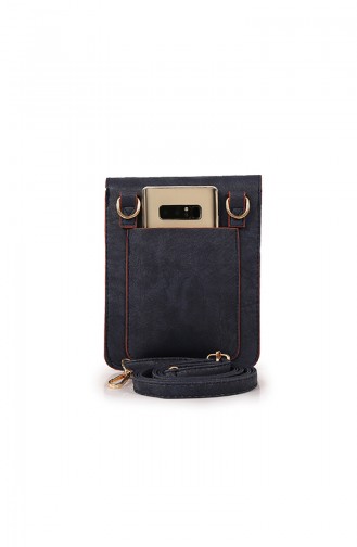 Navy Blue Shoulder Bag 73Z-03