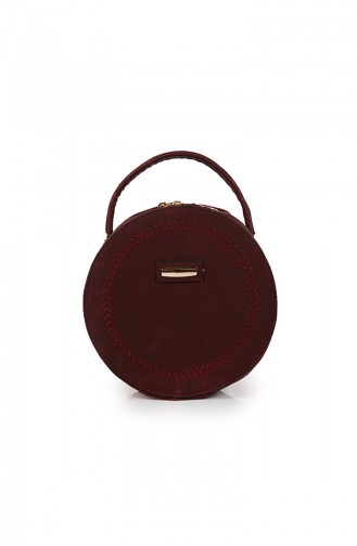 Claret red Shoulder Bag 34Z-02