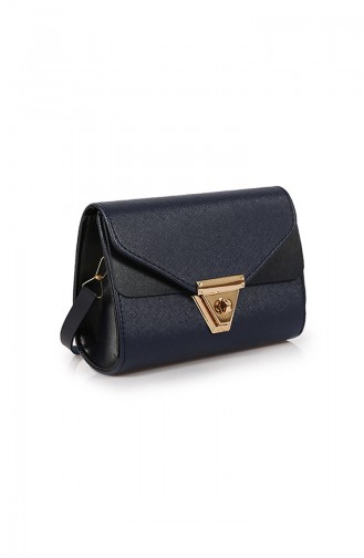 Navy Blue Shoulder Bag 58Z-01