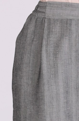 Pleated Pants 4301pnt-01 Gray 4301PNT-01