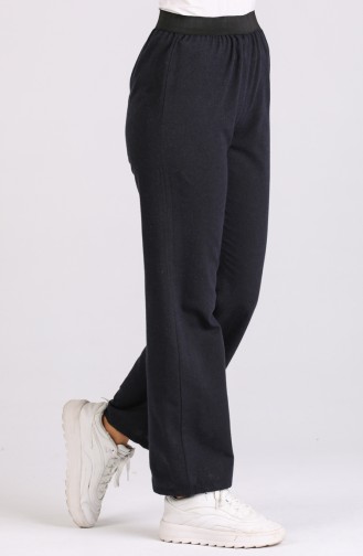 Wool Viscose Hiking Pants 6486-04 Navy Blue 6486-04