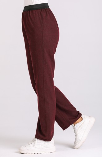 Claret red Broek 6486-07