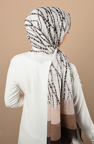 Cream Shawl 300718A-09