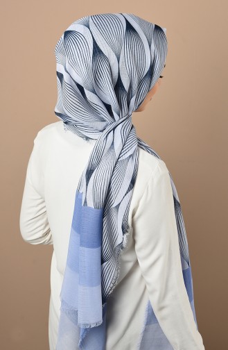 Baby Blue Shawl 300718B-22