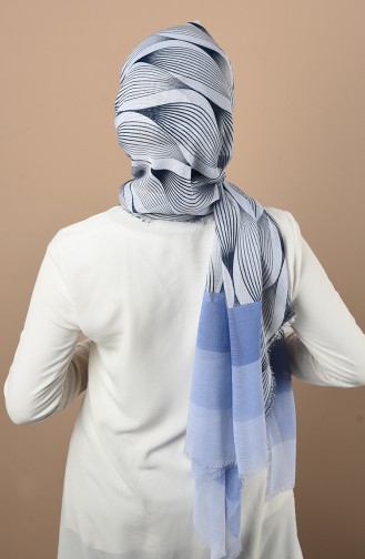 Baby Blue Shawl 300718B-22