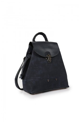 Navy Blue Backpack 75Z-02