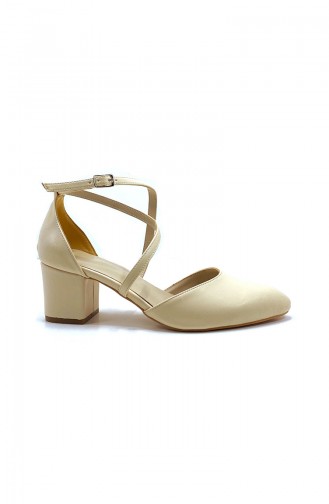 Chaussures a Talons Beige 9115-03