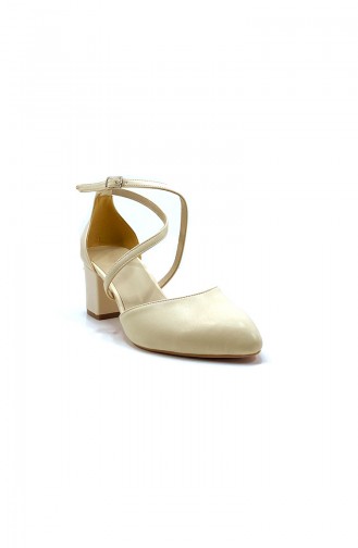 Beige High Heels 9115-03