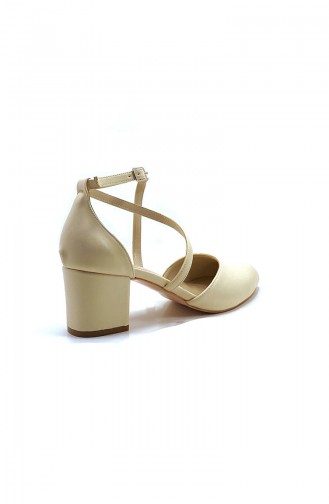 Chaussures a Talons Beige 9115-03