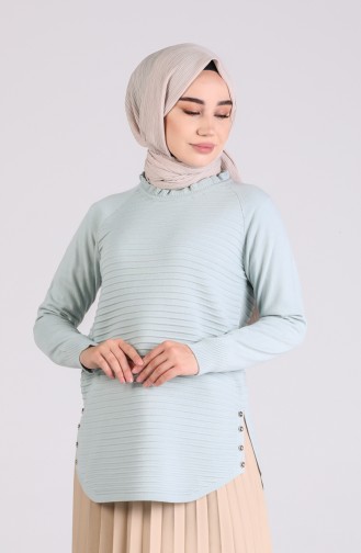 Blau Pullover 1478-01