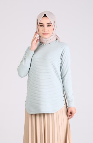 Pull Vert noisette 1478-11