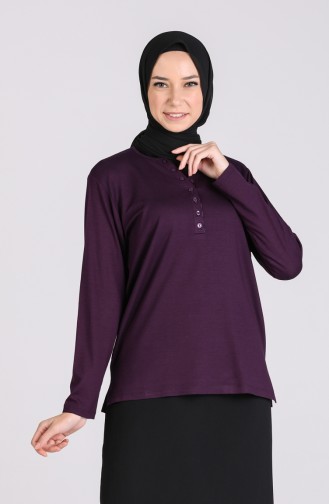 Purple Blouse 0313-02