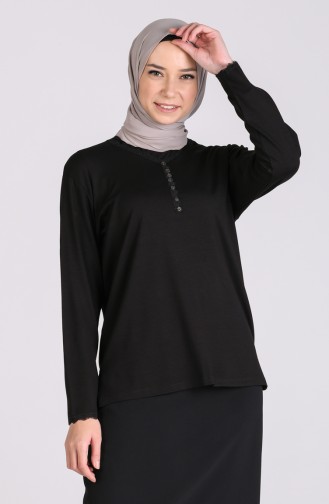 Black Blouse 0323-01