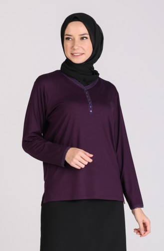 Purple Blouse 0323-02