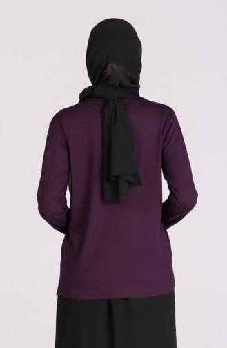 Lila Bluse 0323-02