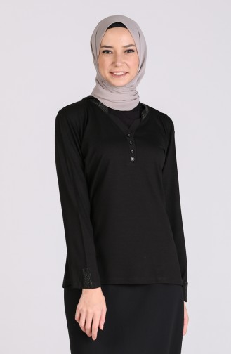 Blouse Noir 0333-01