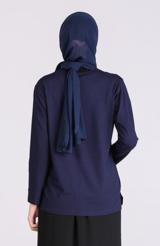 Blouse Bleu Marine 0333-03