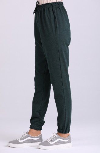 Sweatpants أخضر زمردي 1558-15