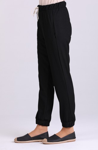 Schwarz Hose 9017-02